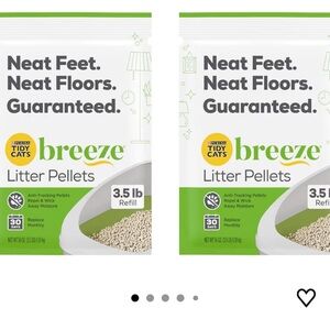 Purina Litter Tidy Cat Breeze Pallets 3.5 Lbs Each TWO Packs